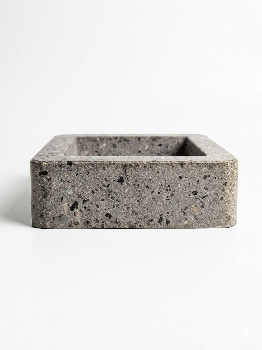 Svuotatasche in Marmo - Schizzi di Progetto